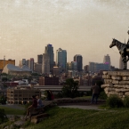 KC Scout & Skyline at Dusk