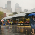 Kansas City River Market - Stormy Weather