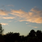 Sunset at Clinton Lake