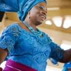 Nigerian Dancer at Ethnic Enrichment Festival