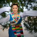 Dancer at the Kansas City Ethnic Enrichment Festival
